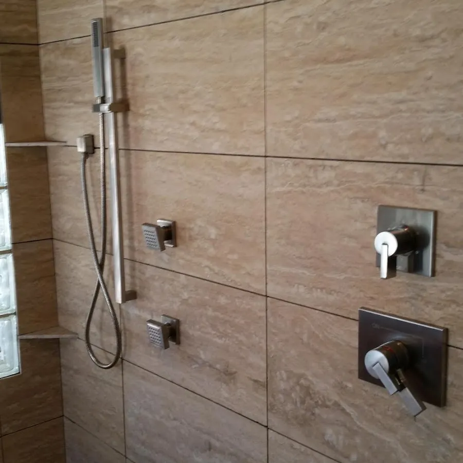 Shower fixture installation for Gas Line Repair in New Castle